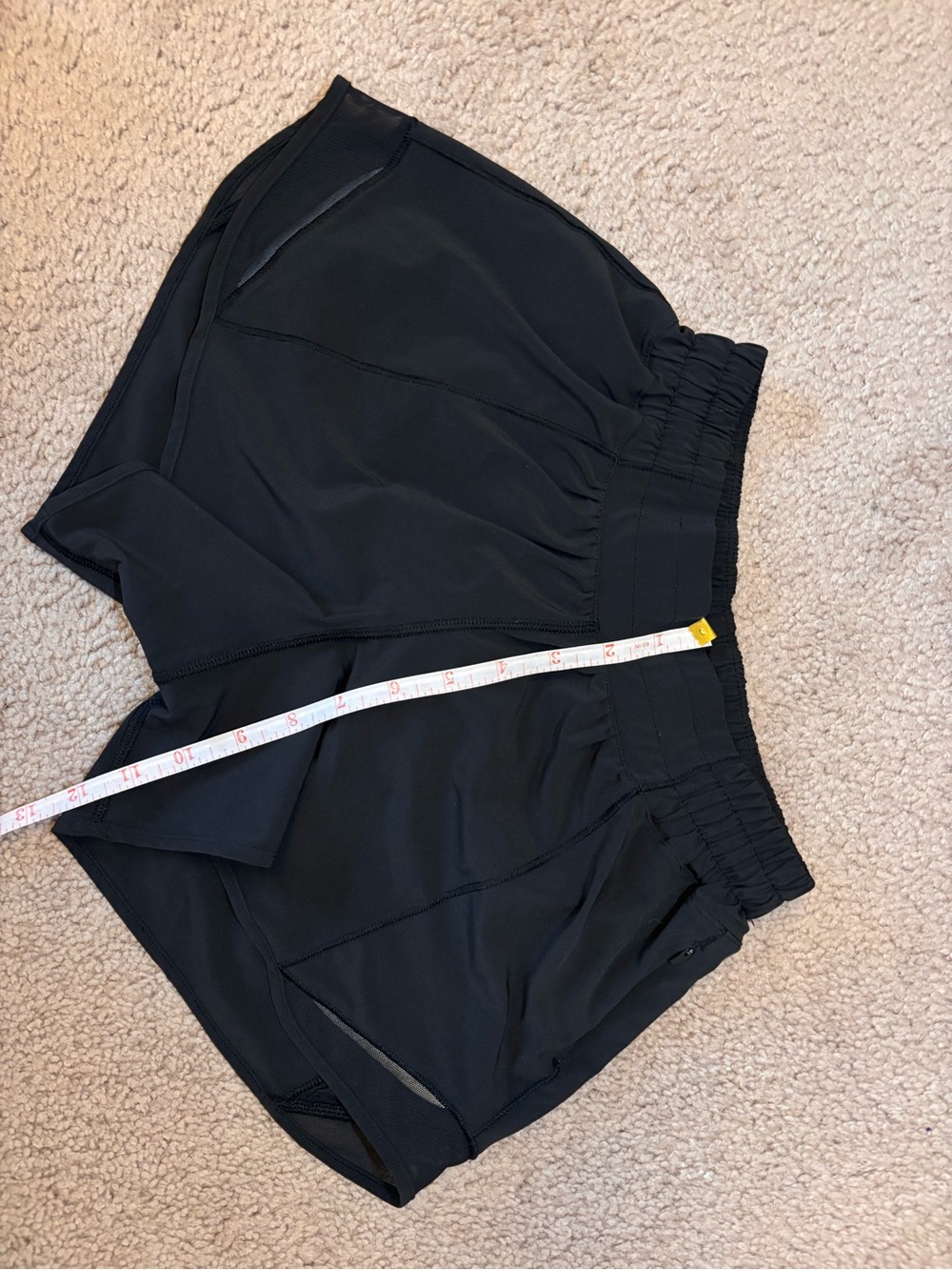 lululemon athletica Black Women's Athletic Running Shorts
